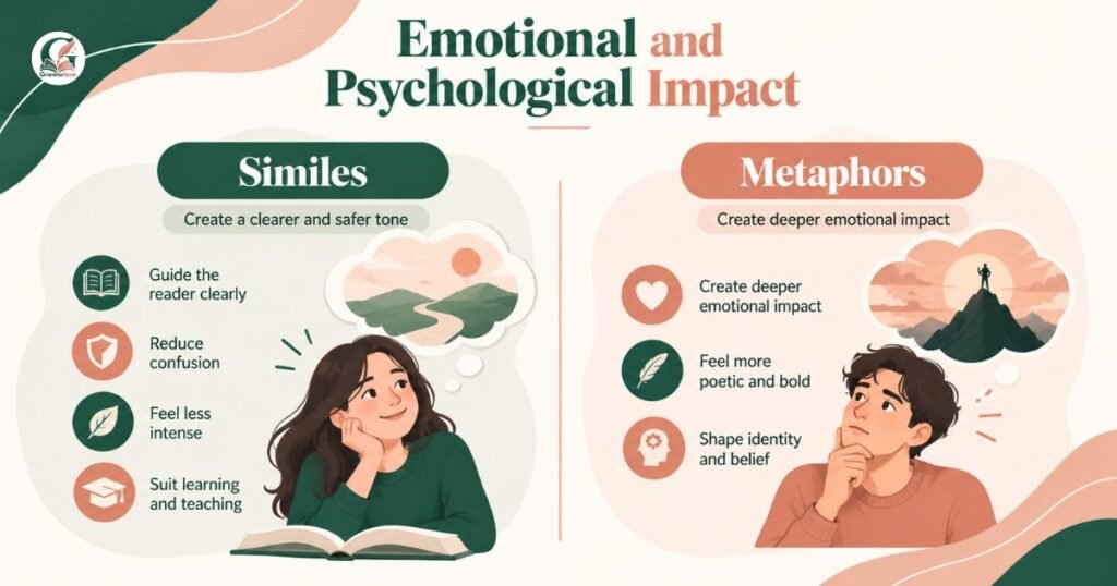 difference between metaphor and simile